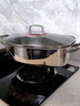 歐樂(lè )多（Olodo）304不銹鋼蒸鍋大容量蒸煮兩用蒸魚(yú)鍋大號橢圓蒸魚(yú)神器海鮮氣蒸鍋 定時(shí)304蒸魚(yú)鍋贈五大禮 2層 38cm 曬單實(shí)拍圖