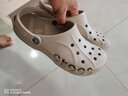 卡駱馳（crocs）男鞋女鞋 新款貝雅卡駱班戶(hù)外透氣洞洞鞋運動(dòng)沙灘涉水鞋涼鞋拖鞋 貝雅洞洞鞋/經(jīng)典黑色/建議拍小一碼 41 -42 M8W10/內長(cháng)26cm 曬單實(shí)拍圖