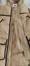 dickiesDickies羽絨服 中長款多口袋充絨夾克 男士休閑百搭厚外套 9481 卡其色 M 曬單實拍圖