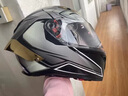 AR3c認證全盔男摩托車(chē)頭盔女三c冬季保暖電動(dòng)車(chē)機車(chē)四季通用安全帽 C3探路者灰透鏡+日夜炫紅鏡片 XL 曬單實(shí)拍圖