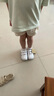 亞瑟士（asics）學(xué)步鞋童鞋男女兒童寶寶鞋休閑軟底舒適COTLA白金色28 曬單實(shí)拍圖