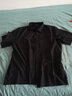 始祖鳥（ARC'TERYX）Skyline Logo SS 男款商務(wù)休閑短袖 速干防曬透氣襯衫 徐新馳同款 X7436/Black黑色 L/80-90kg/尺碼偏大 曬單實(shí)拍圖