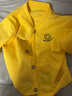 迪士尼（DISNEY）寶寶開(kāi)衫嬰兒衣服針織薄外套小童春秋卡通上衣潮2022秋裝男女兒童 黃色 120 建議身高110cm到120cm 曬單實(shí)拍圖