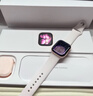Apple/蘋(píng)果WatchS11智能手表GPS款42毫米玫瑰金色鋁金屬表殼淡桃粉色運動(dòng)型表帶S/M-聯(lián)通補貼 曬單實(shí)拍圖