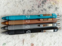 斑馬牌（ZEBRA）日本ZEBRA斑馬JJ3中性筆 ZGrip系列按動(dòng)水筆0.5mm學(xué)生用考試筆 CJJ3-CN中性筆 4款黑筆各1支(彩桿黑芯) 0.5mm 曬單實(shí)拍圖