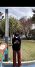冰隱褲子夏季男校園風(fēng)闊腿大碼褲子紅色寬松工裝褲男女直筒休閑長(zhǎng)褲 酒紅色  2XL 130-141斤 曬單實(shí)拍圖
