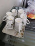 品來(lái)運(yùn) 茶杯套裝家用帶茶盤骨瓷水杯套裝陶瓷喝水杯子創(chuàng)意馬克杯 茶杯套裝：6杯+收納架+樹脂茶盤 曬單實(shí)拍圖