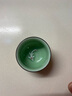 涵青堂陶瓷茶具手工茶杯品茗杯梅子青純色創(chuàng)意日式小酒杯主人杯青瓷單杯 束口彩鯉杯 曬單實拍圖