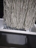 奕清良品長(cháng)柄棉線(xiàn)拖把老式墩布拖布頭酒店辦公室吸水拖把帶桶免手洗擰水拖 中號方形棉線(xiàn)拖把【1桿1頭1桶】 1.2米桿 曬單實(shí)拍圖