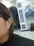 Vana足銀耳釘女耳飾氣質(zhì)高級(jí)感七夕情人節(jié)禮物送女朋友老婆 三葉草耳釘*海藍(lán)【精美禮盒】 曬單實(shí)拍圖