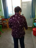 典都歐尚中老年媽媽羽絨服內膽女立領(lǐng)白鴨絨厚款秋冬女裝上衣 6511藍色櫻桃花 XL 尺碼/170建議98-108斤 曬單實(shí)拍圖