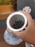 奢龍新款汝窯茶杯鎏銀茶水分離杯高顏值辦公室泡茶杯送長輩領導親友 汝窯鎏銀繁花茶杯(禮盒裝) 200mL(含)-400mL(含) 曬單實拍圖