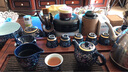 康樂(lè )品 景德鎮青花茶具套裝整套高檔家用陶瓷泡茶壺茶杯功夫茶具禮盒裝 晚香玉花正把壺茶具套組14入 曬單實(shí)拍圖