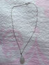 周六福（ZLF）  PT950鉑金項鏈男女款閃耀大氣元寶鏈 45cm -3.85g 曬單實(shí)拍圖