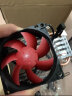 超频三（PCCOOLER）红海MINI CPU散热器（多平台/2热管/红海迷你/8cm风扇/附带硅脂） 实拍图