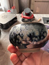 單亦建盞【花開(kāi)富貴】大師級(jí)茶杯建陽(yáng)原礦鐵胎油滴盞高檔謝師禮禮品 牡丹禪定盞【沉心】 曬單實(shí)拍圖
