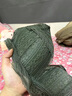 嬌姿娜（JAOZINA）內衣女款大胸顯小無鋼圈蕾絲薄款法式性感美背背心式文胸一體 綠色(單件) 32/70B 曬單實拍圖