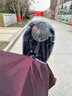泉獅電動(dòng)車(chē)雨衣雨披雙人單人親子連體提花雨衣男女通用加大防水 單人紅色雨衣8XL 均碼 曬單實(shí)拍圖