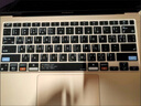 語(yǔ)從macbook air鍵盤(pán)膜mac pro14英寸13蘋(píng)果M4/M2/M3電腦筆記本保護膜 黑色 Air13.3寸 (A2179/A2337) 曬單實(shí)拍圖