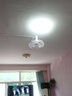 金羚（JINLING） 金羚電風(fēng)扇18吋吸頂扇樓頂扇吊扇360度搖頭工業(yè)電扇FD-45C 白色 曬單實(shí)拍圖