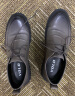 VOLO犀牛男鞋商务休闲皮鞋男士软皮软底舒适正装皮鞋 灰色 39  实拍图