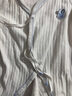 婧麒嬰兒連體衣純棉寶寶春季新生幼兒0-6月衣服春裝蝴蝶哈衣爬服 藍色小兔頭蝴蝶衣 52cm 曬單實(shí)拍圖