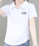 F1MAJE1T高端設計師品牌短袖T恤女polo衫翻領(lǐng)2025夏季新款寬松韓版小個(gè)子 白色 L 【建議體重98-112斤】 曬單實(shí)拍圖