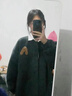 莫代爾學(xué)院風(fēng)棒球服立領(lǐng)外套女2025春季寬松慵懶刺繡夾克長袖上衣 深灰色(春秋款) M 曬單實拍圖