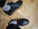 馬飛仕圖（MEPHISTO）四季款戶(hù)外系帶休閑男鞋舒適百搭進(jìn)口手工鞋MARCELO 黑色 40.5 曬單實(shí)拍圖
