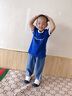 煒俊億足寶寶幼兒園室內鞋兒童小白鞋男童女童春秋軟底入園小童鞋 海軍藍 24 碼內長(cháng)15.3cm 曬單實(shí)拍圖