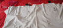 MDlila《兩件裝》情侶裝夏季衣服短袖t恤套裝一男一女寬松上衣班服定制 男白+女白-兩件裝 3XL 男+女L 曬單實(shí)拍圖