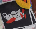 jollybaby黑白红卡片0-3个月早教婴儿宝宝训练视觉卡 黑白红牙胶小布书礼物 实拍图