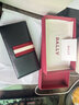 巴利（BALLY）錢(qián)包新款男女通用手拿長(cháng)款牛皮錢(qián)包簡(jiǎn)約紅白條紋節日送禮 6231961 黑色 曬單實(shí)拍圖