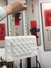 西瑞SERENESERENE包包女包單肩包女士斜挎包品牌生日禮物送女友老婆 米白色【輕奢限定禮盒裝】 曬單實(shí)拍圖