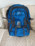朗斐双肩包男女旅行70L大容量行李包出差商务背包高中大学生书包登山 潮流蓝色 实拍图