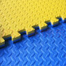 拼乐迪1米加厚泡沫地垫跆拳道街舞舞蹈室运动健身垫子幼儿园拼接爬行垫 黄蓝叶子纹 一片1米x1米x2厘米 实拍图