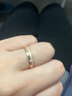 I Do封版 鉆戒對戒K金 情侶結婚女士戒指 Promise系列情人節(jié)送女友 15號/18K金/女戒/現(xiàn)貨 曬單實拍圖