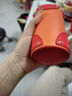 膳魔師（THERMOS）膳魔師新口紅杯小光環(huán)系列保溫杯便攜小容量附杯包TCNO-250禮盒 寶石紅 260ml 曬單實拍圖