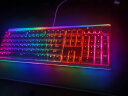 irocks 艾芮克K71M有线游戏键盘无冲突旋钮RGB粉红色机械键盘 粉红色 红轴 实拍图