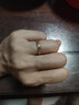 周生生七夕禮物 彩金戒指18K金愛(ài)情密語(yǔ)丘比特羽毛對(duì)戒91919R定價(jià) 13圈 曬單實(shí)拍圖