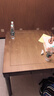 偶福實(shí)木八仙桌正方形餐桌椅組合四方桌棋牌桌茶館桌子摜蛋桌家用飯桌 單桌90*90*75 曬單實(shí)拍圖