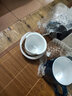 天喜（TIANXI） 茶杯辦公室陶瓷泡茶杯家用茶水分離杯帶茶蓋帶過(guò)濾內膽水杯 竹報平安+茶碟+空谷幽蘭+茶碟 曬單實(shí)拍圖