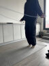李宁（LI-NING）瑜伽垫健身POE环保男女士跳绳减震静隔音防滑专业运动训练锻炼灰 实拍图