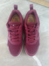 足行?。˙reath Walker）休閑鞋女夏季新款青中年時(shí)尚百搭情侶款厚底板鞋子 酒紅色 37 曬單實(shí)拍圖