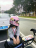 QSTK兒童頭盔全盔3-12歲3c認(rèn)證電動(dòng)車安全帽防摔女孩男生3-6-8歲冬季保暖防霧 3C款-粉色公主-可拆圍脖 推薦3-12歲頭圍54以內(nèi)-高清鏡片 曬單實(shí)拍圖