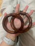龍虎山雷擊棗木乾坤圈木制道家護身手把件正品陰陽(yáng)環(huán)原木手鐲送禮 九字真言乾坤圈7.0【女】 曬單實(shí)拍圖