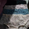 莫代爾品牌蕾絲內褲女士性感中腰無(wú)痕短褲新款純棉抗菌襠大碼純欲底褲 膚色+藕粉色+灰藍色 M 85-115斤 曬單實(shí)拍圖
