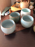 肖字和德品茗杯官定鈞汝哥窯茶杯陶瓷功夫茶具小茶杯汝瓷開片可養(yǎng)個(gè)人單杯 不到杯-官窯 曬單實(shí)拍圖