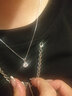 奢萊斯勒奢侈飾品【七夕情人節(jié)禮物】項(xiàng)鏈女高級(jí)珠寶新款生日送女友吊墜 (品牌禮盒+順豐) 雪花項(xiàng)鏈 曬單實(shí)拍圖