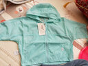 哈貝比嬰兒衣服兒童夏季外套寶寶上衣小童透氣男童空調衫女童薄款連帽外套透氣6-12-18薄款 藍色（歡樂(lè )屋風(fēng)衣） 80(12-18月) 曬單實(shí)拍圖